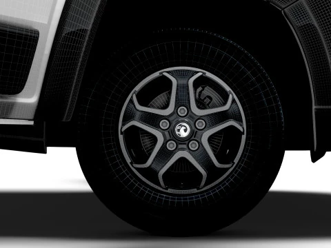 Vauxhall Movano e Van L3H3 HQ Interior 2025 3D Model