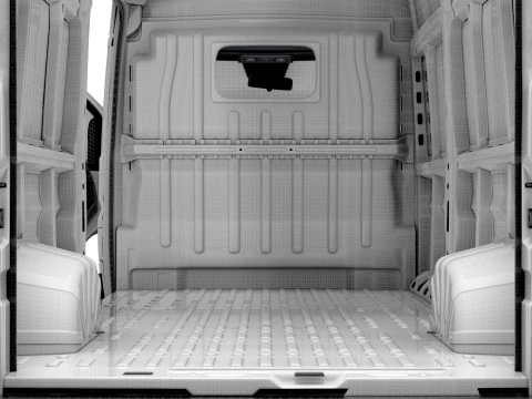 Vauxhall Movano e Van L3H3 HQ Interior 2025 3D Model
