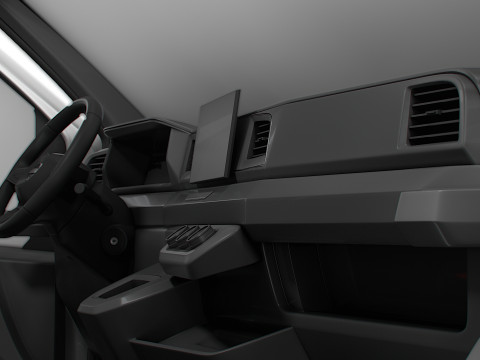 Nissan Interstar L4H3 CrewCab Van HQ Interior 2024 3Dモデル