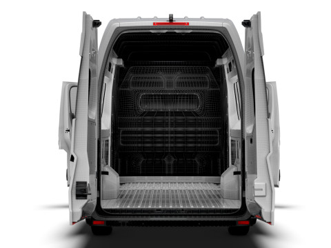 Nissan Interstar L4H3 CrewCab Van HQ Interior 2024 3Dモデル