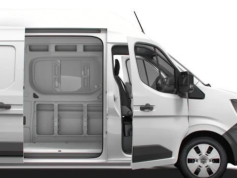 Nissan Interstar L4H3 Van HQ Interior 2024 3D Model