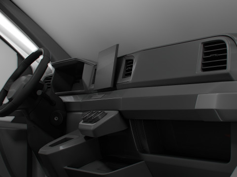 Renault Master L4H3 CrewCab Van HQ Interior 2024 3Dモデル