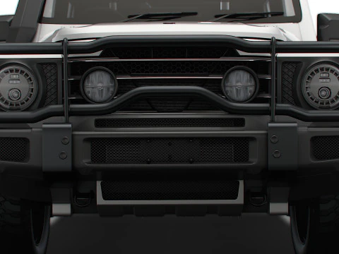 Ineos Grenadier Quartermaster Trialmaster Chassis Cab 2025 3D Model