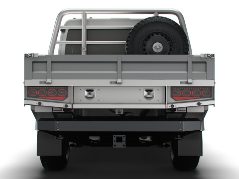 Ineos Grenadier Quartermaster Trialmaster Chassis Cab 2025 3D Model