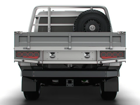 Ineos Grenadier Quartermaster Trialmaster Chassis Cab 2025 3D Model