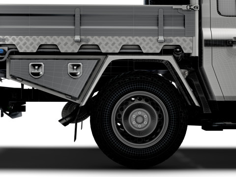Ineos Grenadier Quartermaster Trialmaster Chassis Cab 2025 3D Model