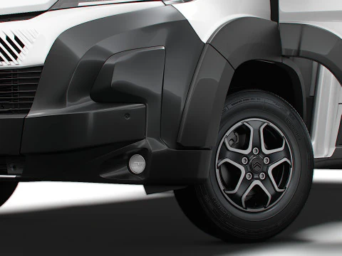 Citroen e Jumper Van L4H3 HQ Interni 2025 Modello 3D