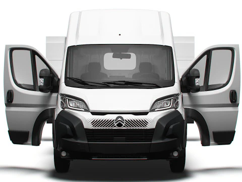 Citroen e Jumper Van L4H3 HQ Interni 2025 Modello 3D