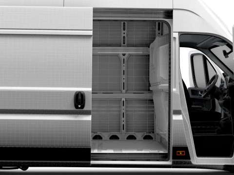 Citroen e Jumper Van L4H3 HQ Interni 2025 Modello 3D