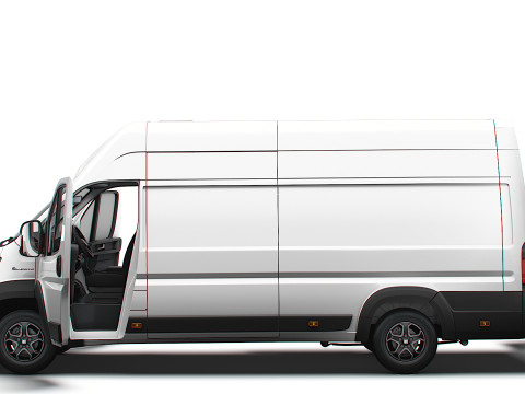 Fiat e Ducato Van L4H3 HQ Interior 2025 Model 3D