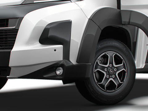 Opel Movano e Van L4H3 HQ Interior 2025 Modello 3D