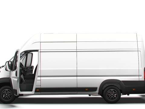 Peugeot e Boxer Van L4H3 HQ Interior 2025 3D Model