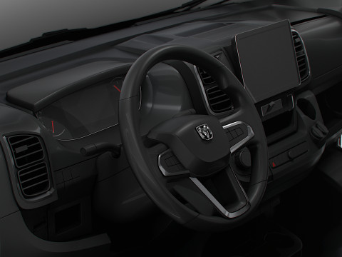 RAM Promaster e Van L4H3 HQ Interior 2025 3Dモデル