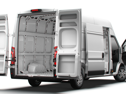 RAM Promaster e Van L4H3 HQ Interior 2025 3Dモデル