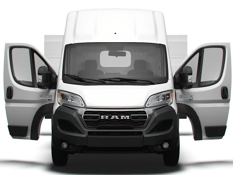 RAM プロマスター e バン L4H3 HQ インテリア 2025 3Dモデル