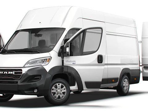 RAM プロマスター e バン L4H3 HQ インテリア 2025 3Dモデル