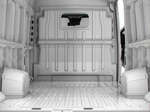 RAM Promaster e Van L4H3 HQ Interior 2025 3Dモデル