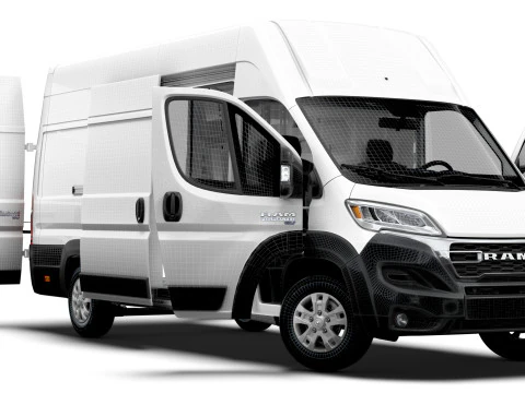 RAM プロマスター e バン L4H3 HQ インテリア 2025 3Dモデル