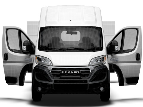 RAM Promaster e Van L4H3 HQ Interior 2025 3Dモデル