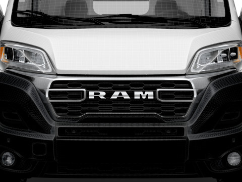 RAM Promaster e Van L4H3 HQ Interior 2025 3Dモデル