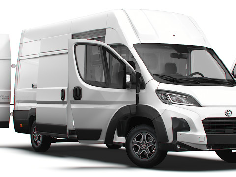Toyota ProAce Electric Max Van L4H3 HQ Interior 2025 3D Model