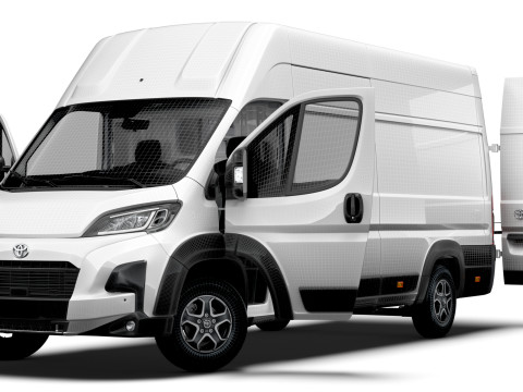 Toyota ProAce Electric Max Van L4H3 HQ Interior 2025 3D Model