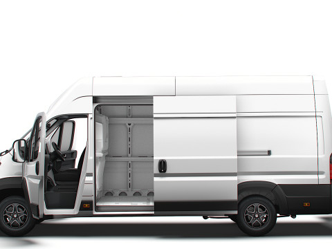 Vauxhall Movano e Van L4H3 HQ Interior 2025 Modello 3D
