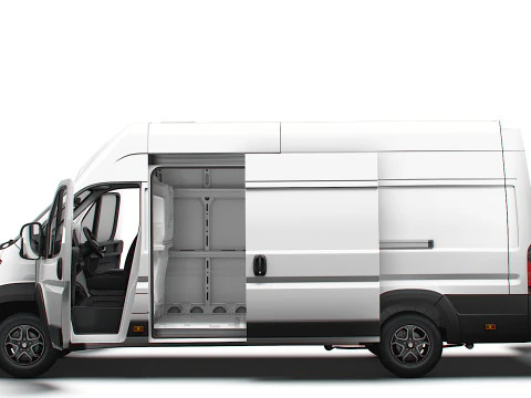 Vauxhall Movano e Van L4H3 HQ Interior 2025 3D Model
