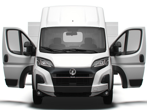 Vauxhall Movano e Van L4H3 HQ Interior 2025 Modello 3D