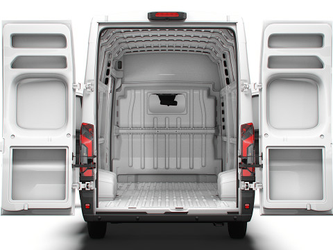 Vauxhall Movano e Van L4H3 HQ Interior 2025 Modello 3D