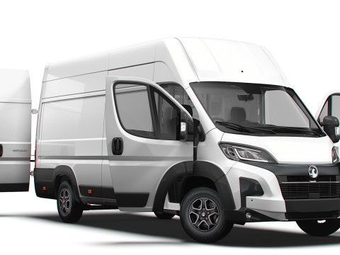 Vauxhall Movano e Van L4H3 HQ Interior 2025 Modello 3D