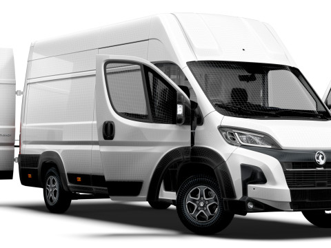Vauxhall Movano e Van L4H3 HQ Interior 2025 Modello 3D