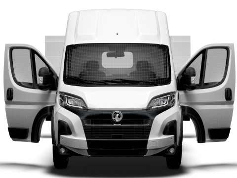 Vauxhall Movano e Van L4H3 HQ Interior 2025 Modello 3D