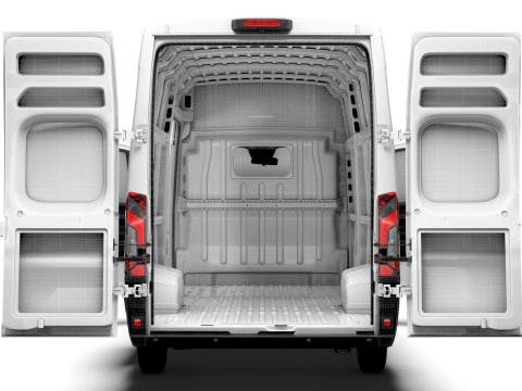 Vauxhall Movano e Van L4H3 HQ Interior 2025 3D Model