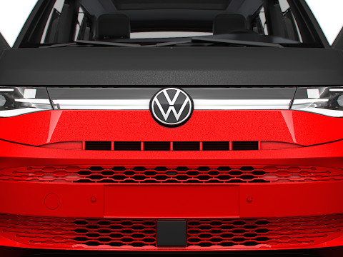 VW T7 Multivan Long HQ Interior 2025 3Dモデル