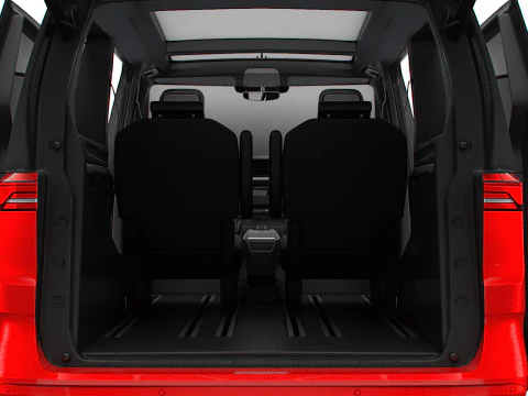 VW T7 Multivan Long HQ Interior 2025 3D Model
