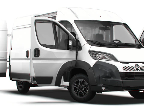 Interior Citroen dan Jumper Van L2H2 HQ 2025 Model 3D