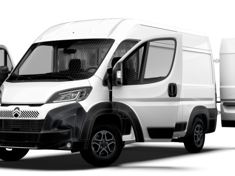 Citroen e Jumper Van L2H2 HQ Interior 2025 Modello 3D