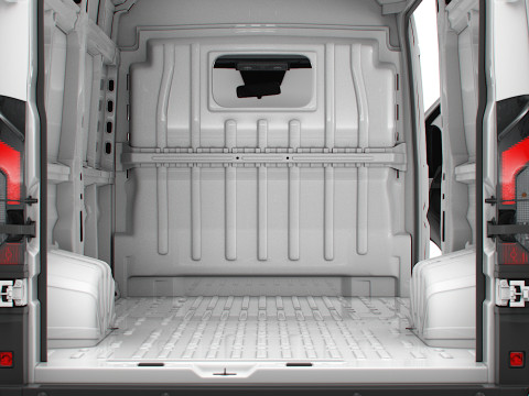 Fiat e Ducato Van L2H2 HQ Interior 2025 3Dモデル