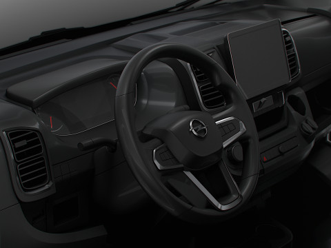 Opel Movano e Van L2H2 HQ Interior 2025 3Dモデル