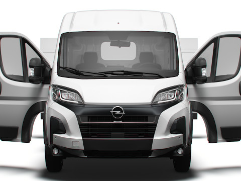 Opel Movano e Van L2H2 HQ Interior 2025 3Dモデル