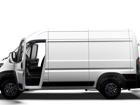 Opel Movano e Van L2H2 HQ Interior 2025 3Dモデル