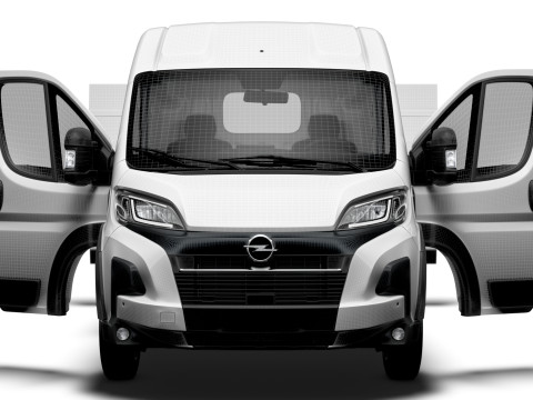 Opel Movano e Van L2H2 HQ Interior 2025 3Dモデル
