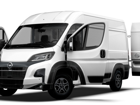Opel Movano e Van L2H2 HQ Interior 2025 3Dモデル