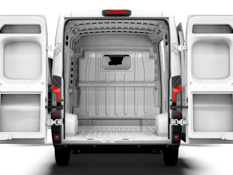 Opel Movano e Van L2H2 HQ Interior 2025 3Dモデル