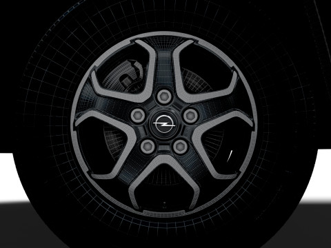 Opel Movano e Van L2H2 HQ Interior 2025 3Dモデル