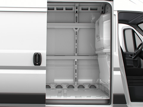 RAM Promaster e Van L2H2 HQ Interior 2025 3Dモデル