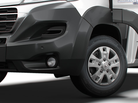RAM Promaster e Van L2H2 HQ Interior 2025 3Dモデル