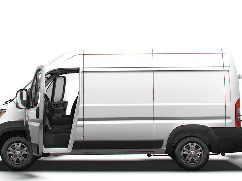 RAM Promaster e Van L2H2 HQ Interior 2025 3Dモデル