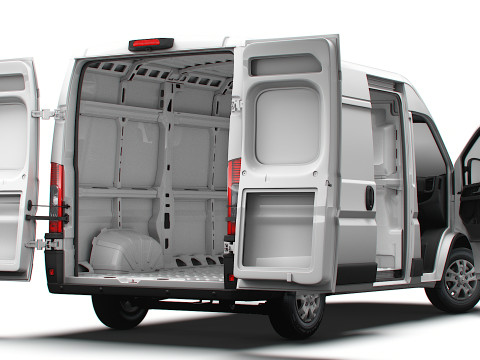 RAM Promaster e Van L2H2 HQ Interior 2025 3Dモデル